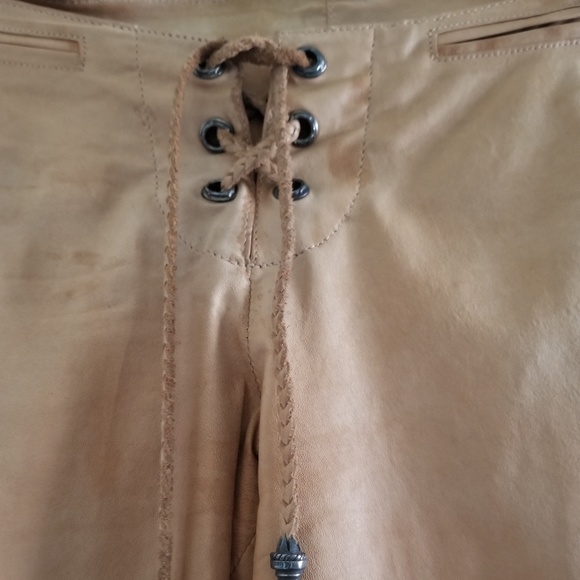 Chrome Hearts: 1of a kind, stretch leather pants - Picture 2 of 7